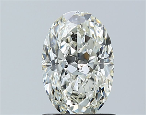 Picture of Natural Diamond 1.20 Carats, Oval with  Cut, I Color, SI2 Clarity and Certified by GIA