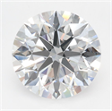 Lab Grown Diamond 3.29 Carats, Round with Ideal Cut, D Color, IF Clarity and Certified by IGI