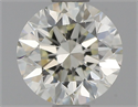 Natural Diamond 0.70 Carats, Round with Very Good Cut, I Color, VVS1 Clarity and Certified by IGI