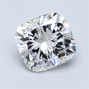 Picture of 1.72 Carats, Cushion Diamond with  Cut, D Color, SI2 Clarity and Certified by GIA