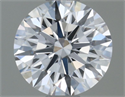 Diamante Natural 0.50 quilates, Redondo , Color D, claridad VVS2 y certificado GIA