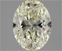 Diamante Natural 1.80 quilates, Ovalado , Color M, claridad VVS2 y certificado GIA