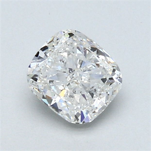Picture of Natural Diamond 0.90 Carats, Cushion with  Cut, G Color, I1 Clarity and Certified by GIA