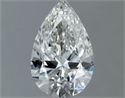 Diamante Natural 0.50 quilates, De pera , Color H, claridad VVS2 y certificado GIA