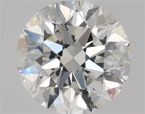 Picture of Natural Diamond 0.90 Carats, Round with Excellent Cut, E Color, SI2 Clarity and Certified by GIA