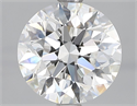 Diamante Natural 1.59 quilates, Redondo , Color E, claridad VVS2 y certificado GIA