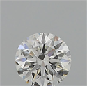 Diamante Natural 0.56 quilates, Redondo , Color H, claridad VS2 y certificado GIA
