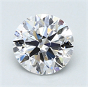 1.20 quilates, Redondo Diamante , Color D, claridad SI1 y certificado por GIA