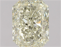 Natural Diamond 2.03 Carats, Radiant with  Cut, N Color, VS2 Clarity and Certified by GIA