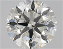 Natural Diamond 0.90 Carats, Round with Excellent Cut, I Color, SI1 Clarity and Certified by GIA
