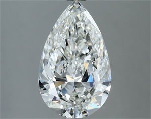 Picture of Natural Diamond 2.01 Carats, Pear with  Cut, H Color, VS2 Clarity and Certified by IGI