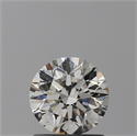 Natural Diamond 0.90 Carats, Round with Excellent Cut, J Color, VS2 Clarity and Certified by GIA