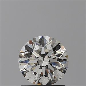 Picture of Natural Diamond 0.90 Carats, Round with Excellent Cut, J Color, VS2 Clarity and Certified by GIA