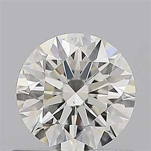 Picture of Natural Diamond 0.70 Carats, Round with Excellent Cut, J Color, VS1 Clarity and Certified by GIA