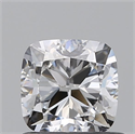 Diamante Natural 0.70 quilates, Del cojín , Color E, claridad SI1 y certificado GIA