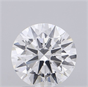 Lab Grown Diamond 1.77 Carats, Round with Ideal Cut, D Color, VS1 Clarity and Certified by IGI