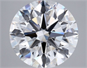 Del inventario de diamantes de laboratorio, 3.52 quilates, Redondo , Color D, claridad VVS2 y certificado IGI