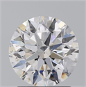 Diamante Natural 1.70 quilates, Redondo , Color F, claridad SI2 y certificado GIA