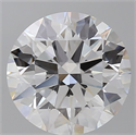 Lab Grown Diamond 4.60 Carats, Round with Ideal Cut, E Color, VS1 Clarity and Certified by IGI