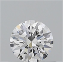 Diamante Natural 0.50 quilates, Redondo , Color E, claridad VS2 y certificado GIA