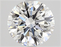 Diamante Natural 1.58 quilates, Redondo , Color E, claridad VS1 y certificado GIA
