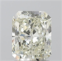 Natural Diamond 1.50 Carats, Radiant with  Cut, L Color, SI1 Clarity and Certified by GIA