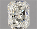Natural Diamond 0.90 Carats, Radiant with  Cut, I Color, VS1 Clarity and Certified by GIA
