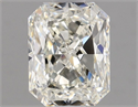 Natural Diamond 0.90 Carats, Radiant with  Cut, I Color, VS1 Clarity and Certified by GIA