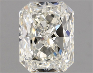 Picture of Natural Diamond 0.90 Carats, Radiant with  Cut, I Color, VS1 Clarity and Certified by GIA