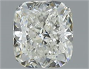 Natural Diamond 0.70 Carats, Cushion with  Cut, I Color, VVS2 Clarity and Certified by GIA