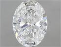 Diamante Natural 0.70 quilates, Ovalado , Color D, claridad SI1 y certificado GIA
