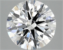 Del inventario de diamantes de laboratorio, 3.04 quilates, Redondo , Color F, claridad VVS2 y certificado IGI