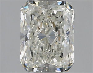 Picture of Natural Diamond 1.01 Carats, Radiant with  Cut, I Color, VVS2 Clarity and Certified by GIA