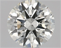 Natural Diamond 0.70 Carats, Round with Excellent Cut, K Color, SI1 Clarity and Certified by GIA