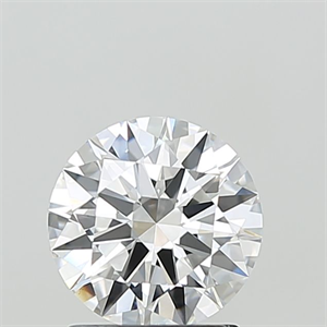 Picture of Lab Grown Diamond 1.41 Carats, Round with Excellent Cut, E Color, VVS2 Clarity and Certified by IGI