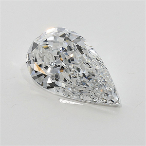 Picture of Natural Diamond 1.01 Carats, Pear with  Cut, E Color, VS1 Clarity and Certified by GIA