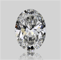 Diamante Natural 0.71 quilates, Ovalado , Color F, claridad IF y certificado GIA