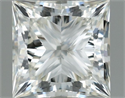 Natural Diamond 0.70 Carats, Princess with  Cut, K Color, VS1 Clarity and Certified by GIA