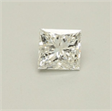 Natural Diamond 0.40 Carats, Princess with  Cut, H Color, VS1 Clarity and Certified by GIA