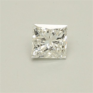 Foto Diamante Natural 0.40 quilates, Princesa , Color H, claridad VS1 y certificado GIA de