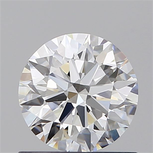 Picture of Natural Diamond 0.76 Carats, Round with Excellent Cut, E Color, VS1 Clarity and Certified by GIA