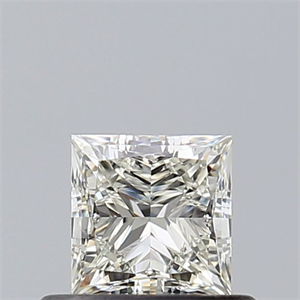 Foto Diamante Natural 0.50 quilates, Princesa , Color K, claridad VVS2 y certificado GIA de