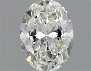Picture of Natural Diamond 0.70 Carats, Oval with  Cut, G Color, VVS2 Clarity and Certified by GIA