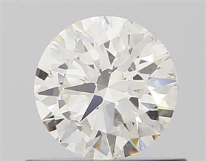 Foto Diamante Natural 0.51 quilates, Redondo , Color H, claridad VVS2 y certificado IGI de