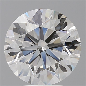 Picture of Lab Grown Diamond 5.58 Carats, Round with Ideal Cut, E Color, VVS2 Clarity and Certified by IGI
