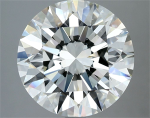 Picture of Natural Diamond 5.03 Carats, Round with Excellent Cut, I Color, VS2 Clarity and Certified by IGI