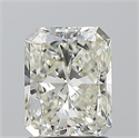 Natural Diamond 1.50 Carats, Radiant with  Cut, J Color, SI1 Clarity and Certified by GIA