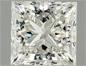 Natural Diamond 1.01 Carats, Princess with  Cut, I Color, SI2 Clarity and Certified by HRD