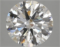Del inventario de diamantes de laboratorio, 4.50 quilates, Redondo , Color F, claridad SI1 y certificado IGI