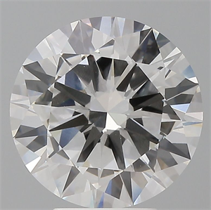 Picture of Lab Grown Diamond 4.50 Carats, Round with Excellent Cut, E Color, VVS2 Clarity and Certified by IGI
